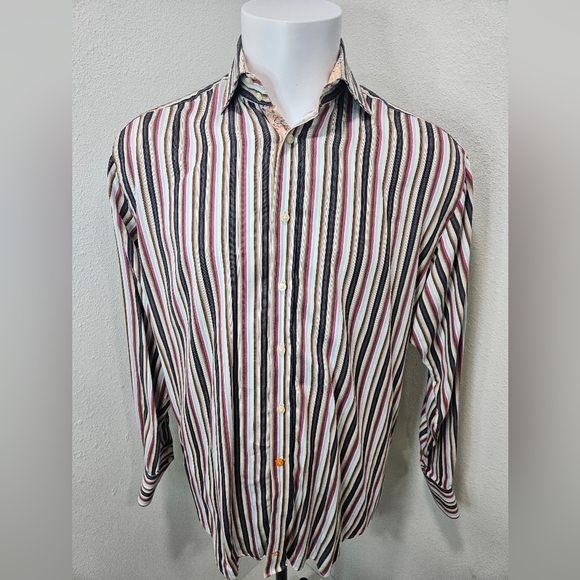 Thomas Dean Other - Thomas Dean men's button long-sleeve large